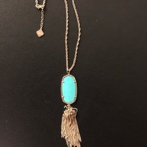 Kendra Scott Turquoise Pendant Necklace